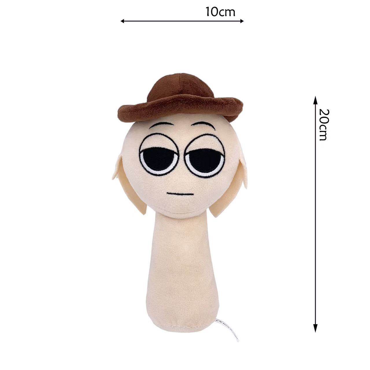 跨境新品SprunkiPlush节奏盒子玩偶游戏人物周边毛绒玩具批发公仔