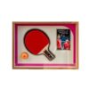 Mounting Table Tennis Racket Plus Photo Display Frame Hollow Storage Collection Photo Frame Picture Frame Display Stand Can Be Hung on the Wall and Table