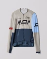 Gray blue-men and women with long sleeves