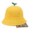 Small Yellow Hat Kindergarten Printed LOGO Children's Fisherman Hat Custom Marubeni Primary School Students Sunscreen Sun Hat Summer