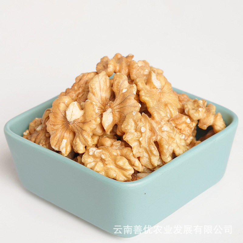 Shan Xiaoyou Yunnan Thin Shell Walnut Kernels 500g Daily Walnut Nut Snacks First Road Walnut Kernels Original Raw