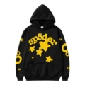 Black yellow five 5 stars