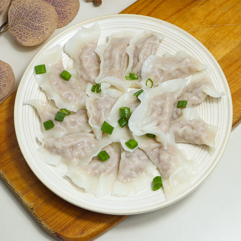 Hexing Quick-Frozen Fish Skin Corner 350g Shunde Specialty Hot Pot Ingredients Side Dishes Fresh Meat Dumplings Commercial Frozen Semi-Finished Products