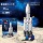 Lele Brothers Mini Street View совместим с моделью здания Lego City, детской образовательной сборкой, строительным блоком, игрушкой-подарком mini 65