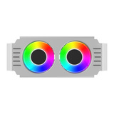 Настольный компьютер радиатор памяти DDR 3/4/5 вентилятор ARGB двойной вентилятор PWM с регулировкой температуры без звука