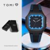 Tomi Cross-Border Nautilus Silicone Watch Square Men's and Women's Personalized Large Dial Silicone Watch Wholesale