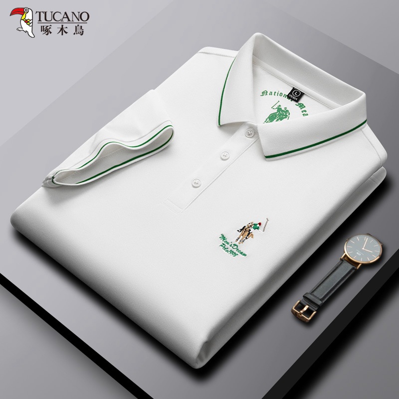 (Mới) Mã L2064 Giá 540K: Áo Thun Nam Gutdan Ngắn Tay Thêu Họa Tiết Hoa Kín Cổ Thời Trang Nam Chất Liệu G01 Sản Phẩm Mới, (Miễn Phí Vận Chuyển Toàn Quốc).