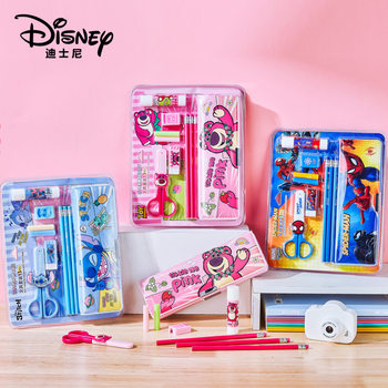 Disney Kidsren's Stationery Set Primary School Students DIY Handmade School Supplies Set School Gift Birthday Gift