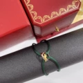 Dark green (seamed three-color ring)