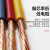 Electrician Rv Wire and Cable 1.52.54 Flat Wire Household National Standard Multi-Strand Copper Core Soft Wire Power Cord Bvr Flame Retardant