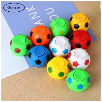 Cross-border special for fingertip spinning gyro decompression decompression 4CM twisted egg finger football gyro kindergarten gift