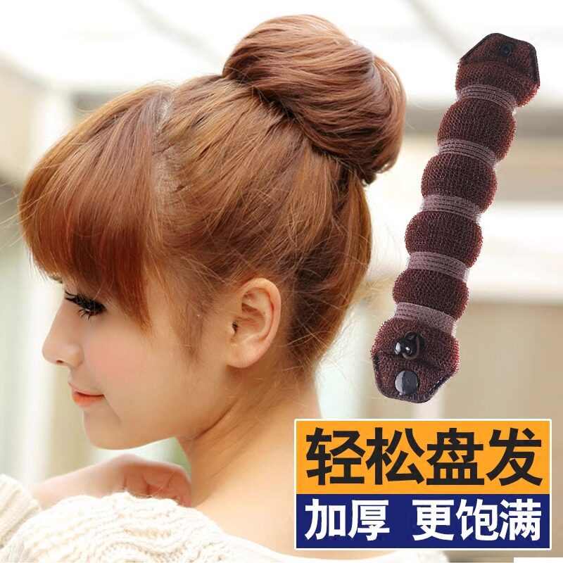 Marubeni Head Hair Machine Styler Varieties Fluffy South Korea Lazy Upgraded Hair Tie Jewelry Flower Bud Artifact