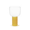 Chubby cute colorful Goblet Glass cocktail wine glass household coffee milk juice cup couple Cup