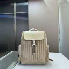 Rijia's New Large-Capacity Men's Backpack, Casual Travel Waterproof Nylon Backpack, Fashionable and Simple Commuter Bag