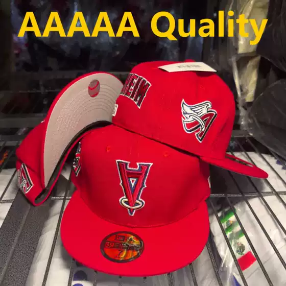 Cross border NY baseball cap, hip-hop embroidery, LA duckbill cap, men's and women's sun hats, angel team flat brims cap, wholesale, large brim cap