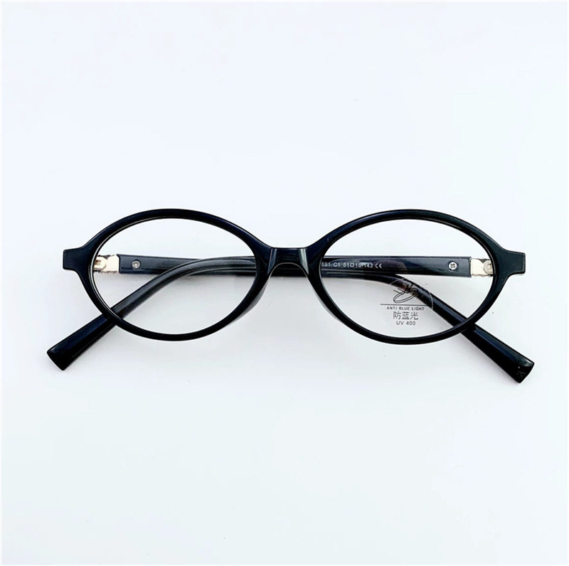Zhang Yuanying nerd glasses leopard print Oval retro myopia glasses frame anti-blue light small face female TB5691