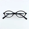 Zhang Yuanying nerd glasses leopard print Oval retro myopia glasses frame anti-blue light small face female TB5691