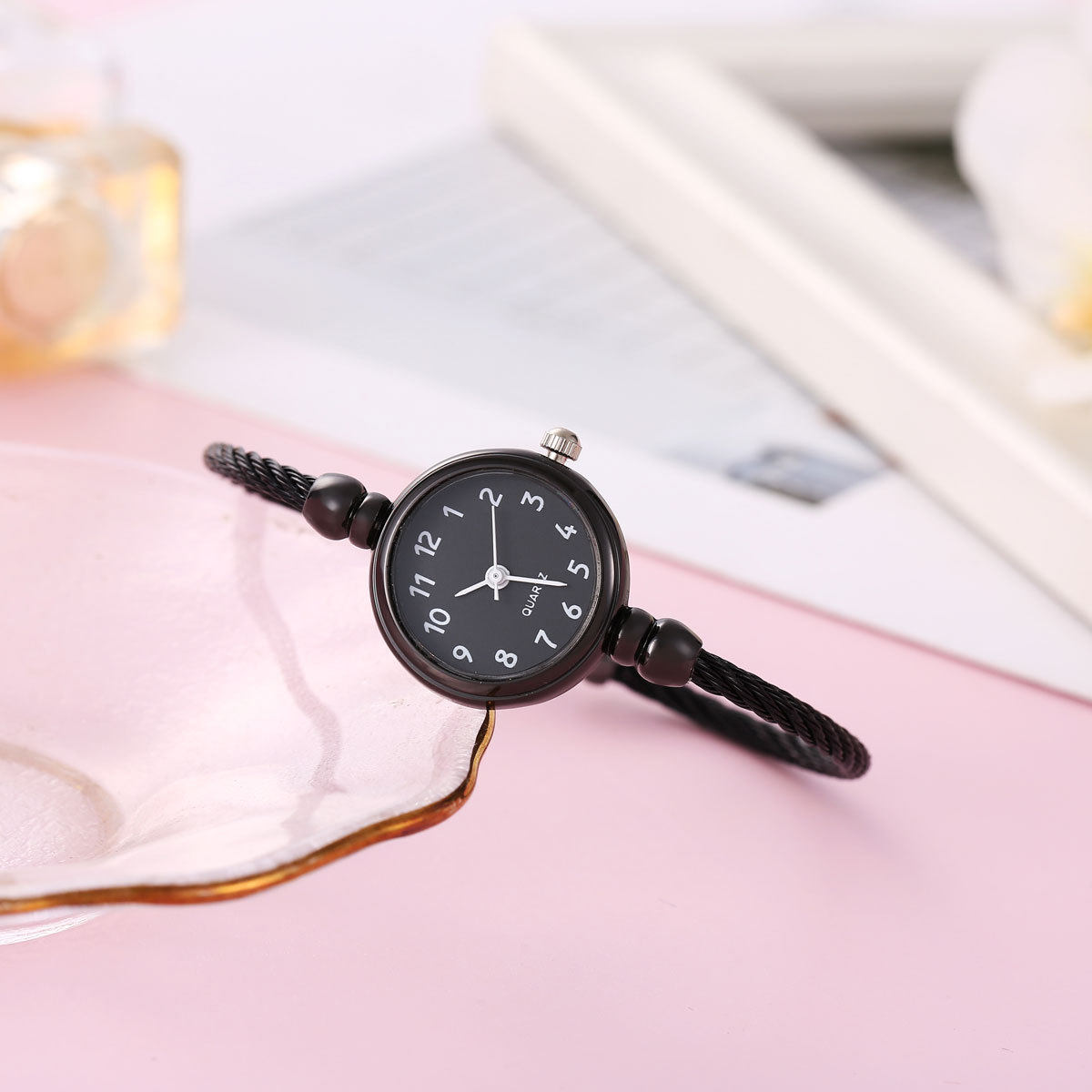 休闲女表小清新手表学生韩版简约潮流ulzzang手链式女学生