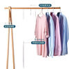 Clothes Drying Rod for Home Use, Extendable and Portable Clothes Hanger Rod
