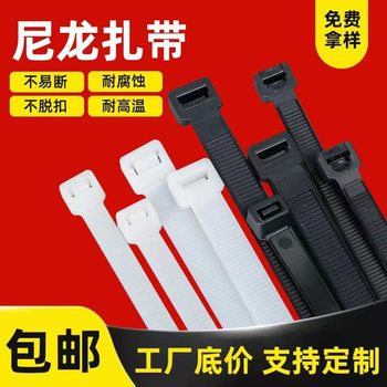 Non-standard cable tie series 3*100 industrial cable tie self-locking cable tie plastic cable tie
