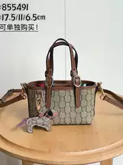 G Home Emblem Series Mini Autumn/Winter New Vintage Canvas Mini Shoulder Bag Handbag Crossbody Bag