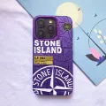 Purple-trendy stone island