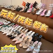 Correct Version Spot R Snake Ring Rhinestone High Heels European and American Export Stiletto Flower Butterfly European and Amer