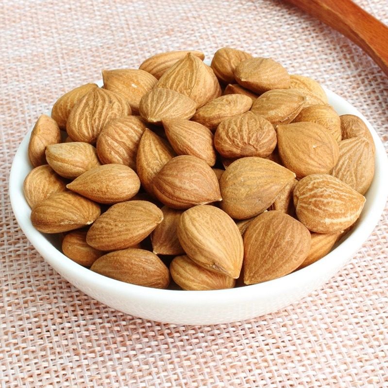 Authentic Wild Almonds New Chinese Medicinal Materials 500g Authentic Mountain Almonds Northern Almonds Almonds Peeled Bitter Almonds with Skin
