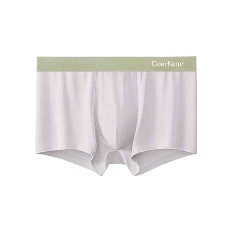 Men's Underwear 80 Count Lenzing Modal Underwear Men's Summer Thin Breathable 7A Antibacterial Seamless Boxer Briefs Wholesale