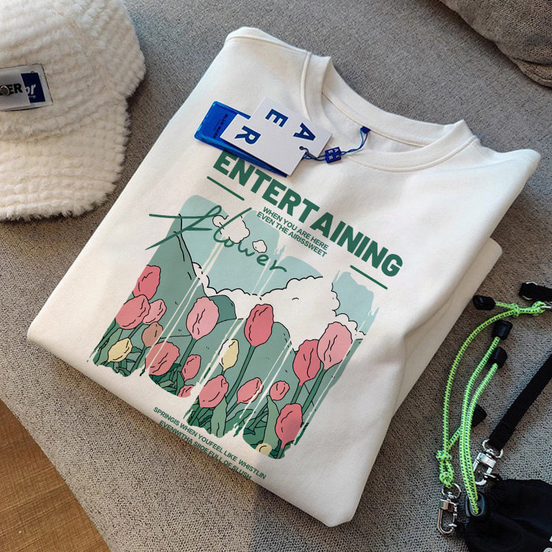 チューリップ畑【白】