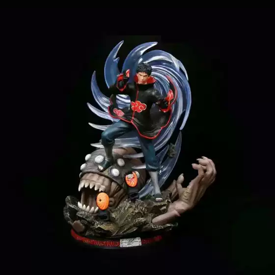 Naruto GK Akatsuki Resonance Obito (Tobi) Interchangeable Head Statue Scene Boxed Figure