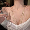 Exoticism Cool Hot Girl Body Chain Chest Chain Exaggerated High-level Clavicle Chain Sequins Pure Back Chain Decorative Women