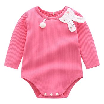 Baby Baby Wrap Fart Clothes Pit Strip Hatshirt Climbing Clothes 8227 Spring and Autumn Long Sleeve Baby Clothes Baby Hatshirt