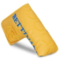 Yellow l straight putter