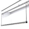Adjustable Stainless Steel Telescopic Clothes Drying Rack for Home Balcony, No Drilling Required, Suitable for Drying Quilts and Bed Sheets