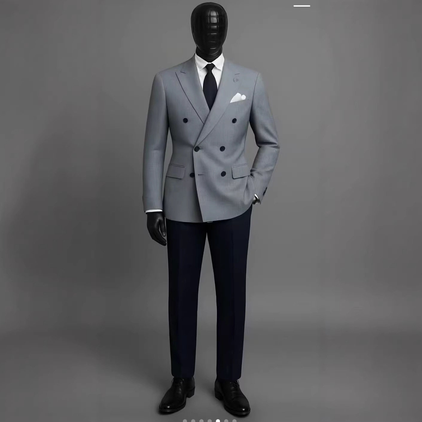 Suit Men's Slim Two-piece Suit Groomsman Groom Wedding Business Professional Formal Suit