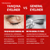 Yanqina Silver Tube Eyeliner Quick-Drying Long-Lasting Cool Black Big Eye Waterproof Liquid Eyeliner Pen Southeast Asia
