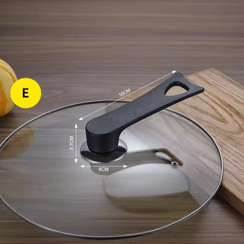 Universal stainless steel handle can stand up pot lid handle wok lid handle anti-scald handle top bead accessories wholesale