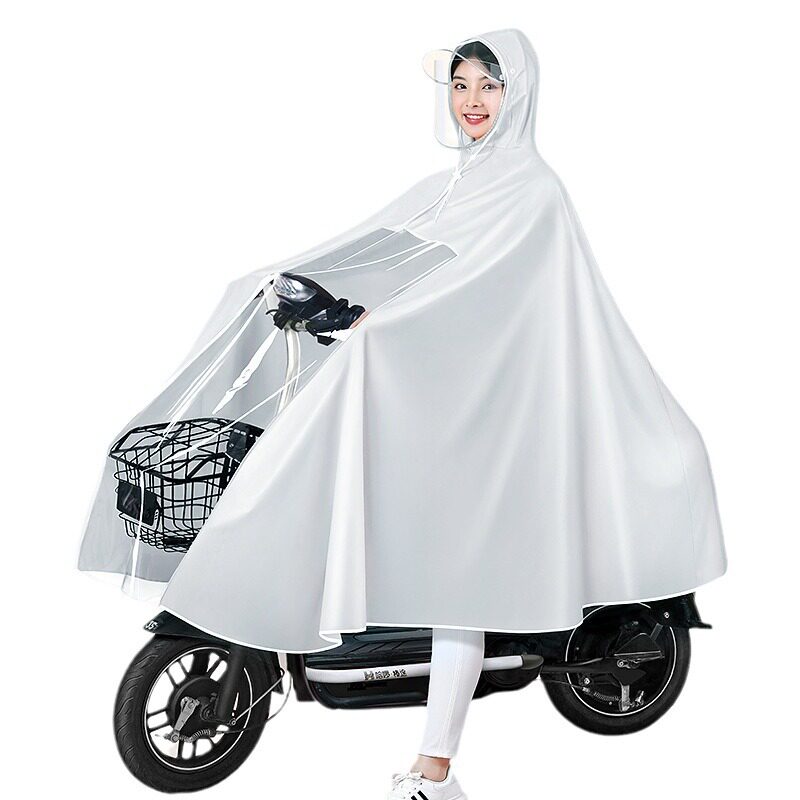 Wholesale electric car battery car raincoat increased thickness long rainstorm single double poncho motorcycle Special