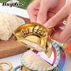 304 Stainless Steel Dumpling Maker Tool for Lazy People to Quickly Make Dumplings and Leek Boxes, Manual Dumpling Maker