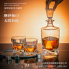 Cross-Border Best-Selling Foreign Wine Set, High-End Crystal Glass Whiskey Bottle, Classical Carved Wine Glass