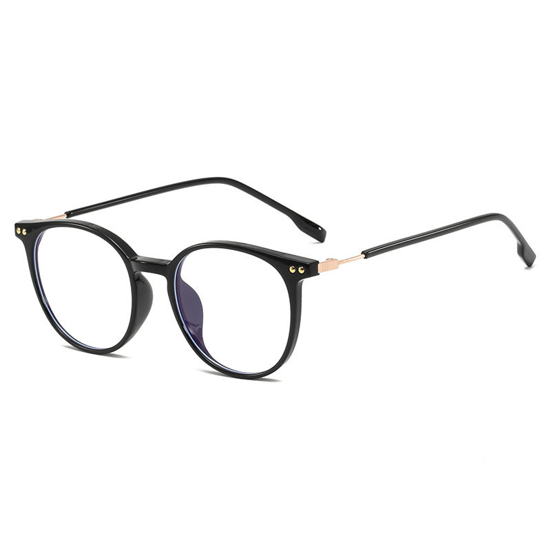 New retro glasses frame small round frame anti-blue light can be matched with myopia glasses frame high sense of women's glasses manufacturers wholesale