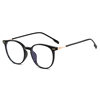 New retro glasses frame small round frame anti-blue light can be matched with myopia glasses frame high sense of women's glasses manufacturers wholesale