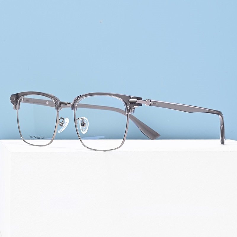 Jp Eyebrows-Physical Store Glasses Tr Alloy Glasses Frame Women's Glasses Frame Men's Myopia with Prescription Frame Wholesale