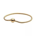 Gold ball bracelet (with logo)