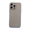 Ultra-Thin Suitable for Apple 16Promax Metal Button Frosted Mobile Phone Case 15 All-Inclusive Camera 14 Bare Metal Feel