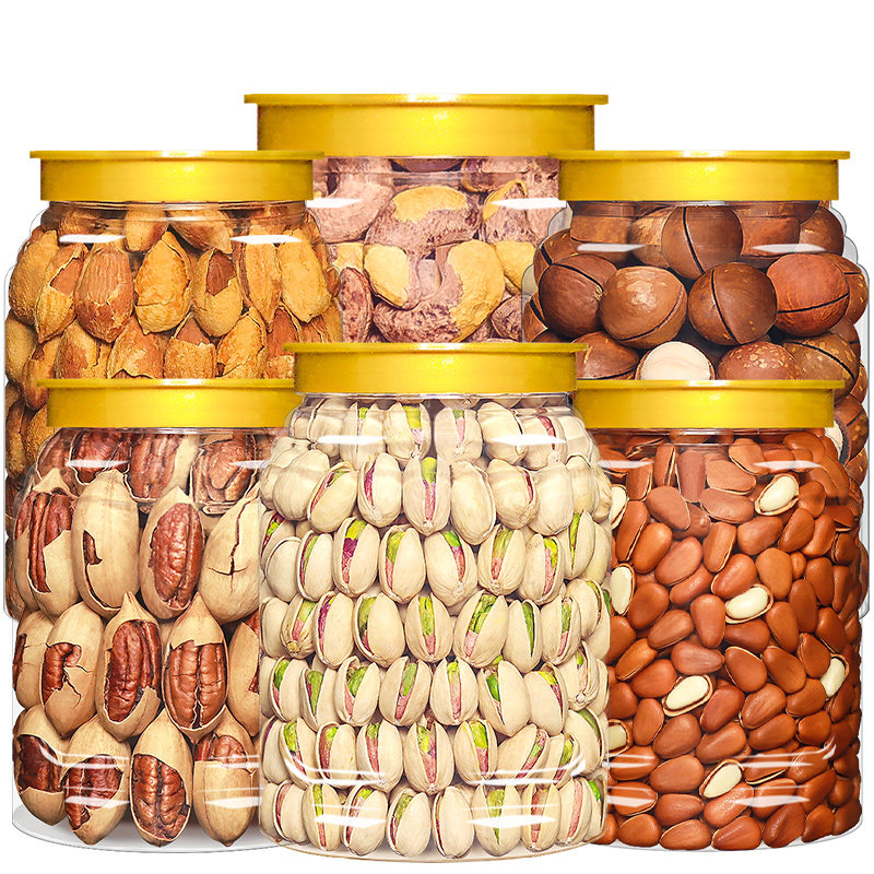 Nut gift box combination box 5kg mixed dried fruit nut snacks gift bag Hawaiian fruit annual wholesale