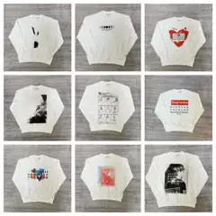Cross-Border Maison Margiela Mm6 High-Quality Embroidered Letter Round Neck Long-Sleeved Terry Sweatshirt for Men