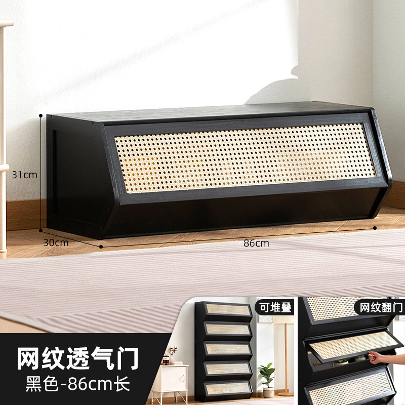 书柜置物架客厅带柜门储物柜一体格子柜展示柜落地多层组合柜书架