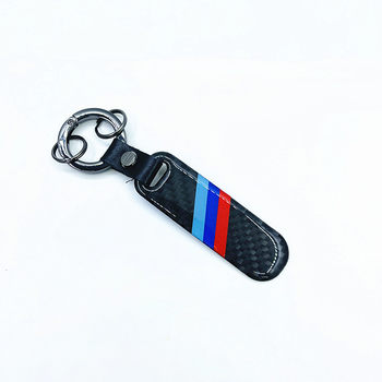 Suitable for BMW carbon fiber keychain three Series 3 series 325Li5 series 525 buckle X5 carbon fiber shell 1 Series X1X2X3